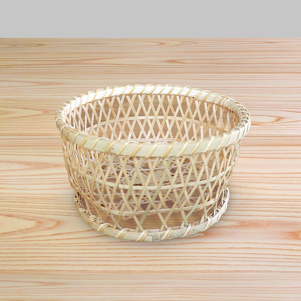 凛とした美しさ】【真竹の椀かご】松野屋 真竹 椀かご 小｜のレン