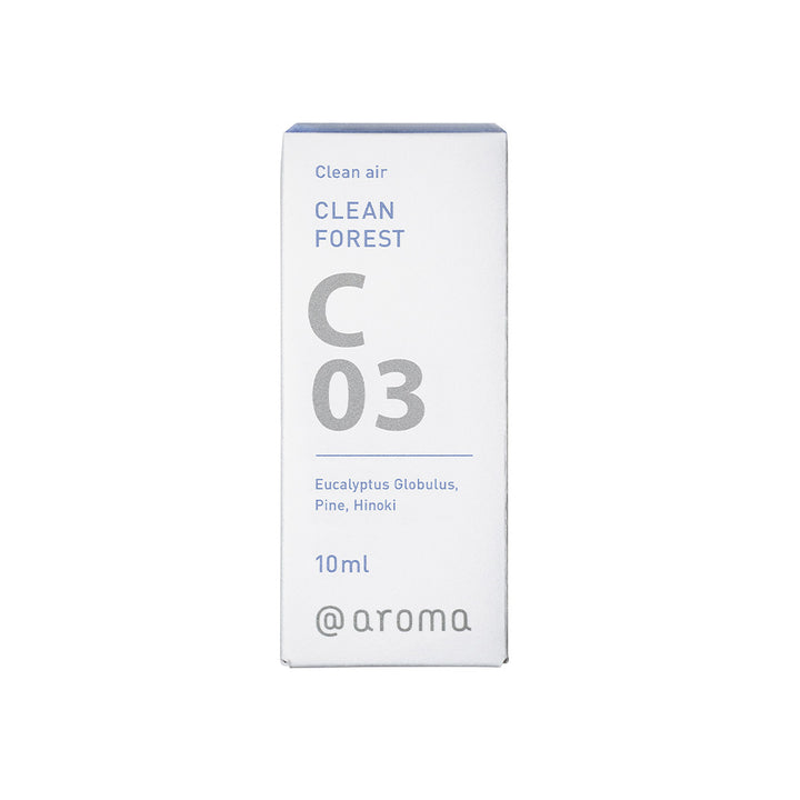 アットアロマ エッセンシャルオイル Clean air C03 クリーンフォレスト 10ml