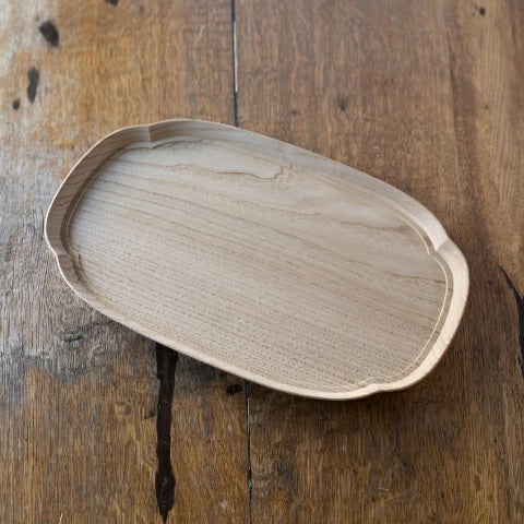 Yososawa Lumber Craft Nagaki melon tray large 