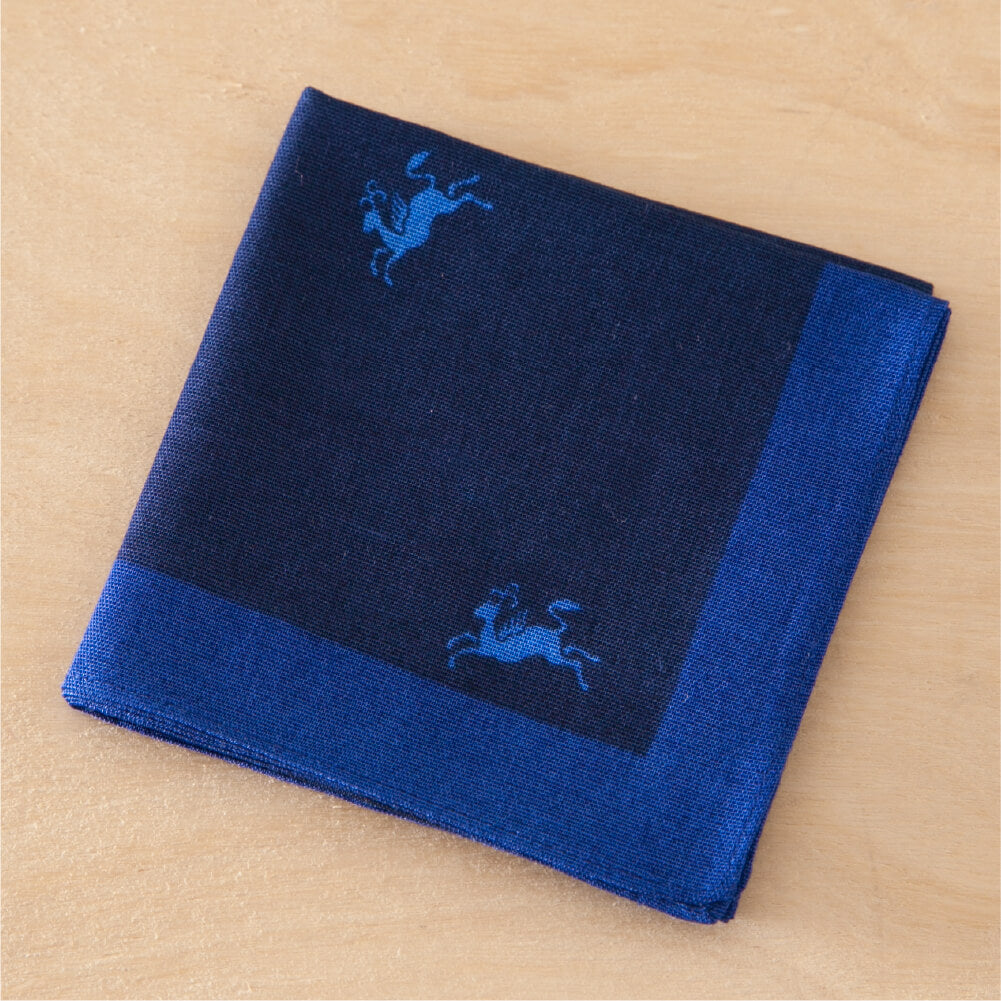 Good luck pattern cotton linen handkerchief 9 types