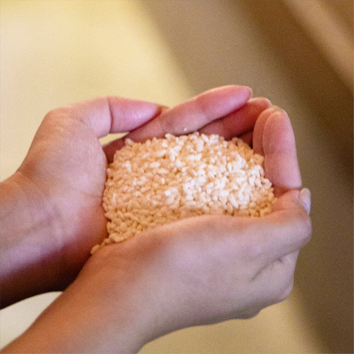 Rice koji additive-free shampoo bar