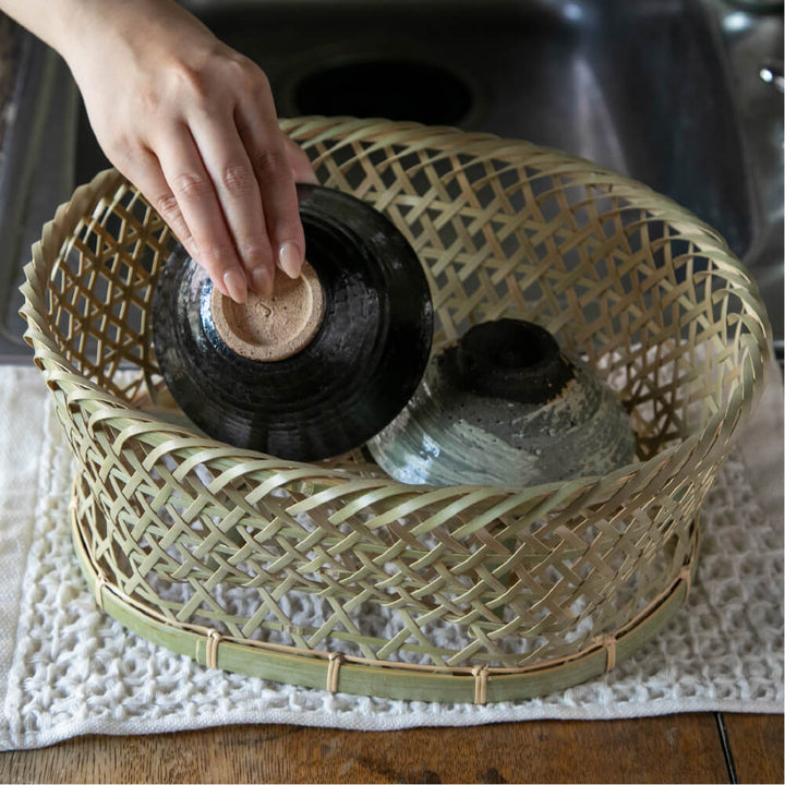 Bamboo Basket Workshop Gomakochi Rice Bowl Basket (Small)