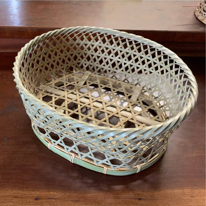 Bamboo Basket Workshop Gomakochi Rice Bowl Basket (Small)