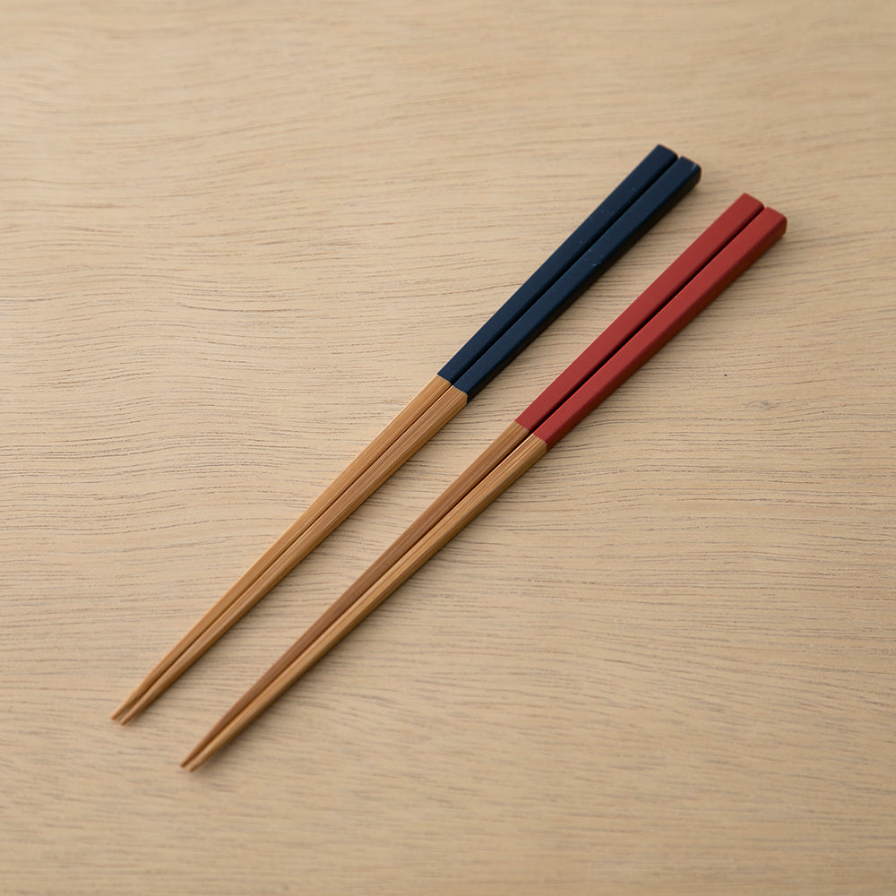 Kochosai Kosuge Color Chopsticks Gift Set Red/Navy