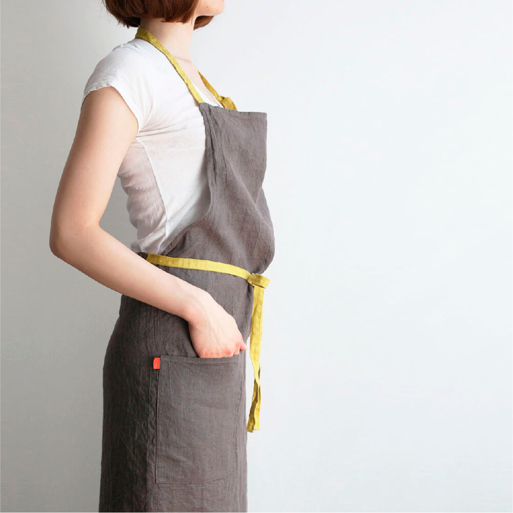 Rino Elina Linen Full Apron Manon All 9 types