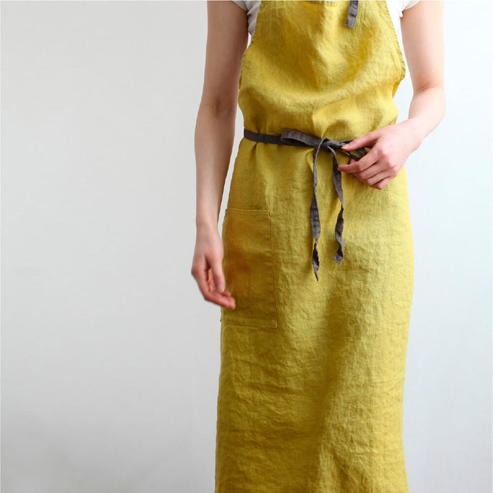 Rino Elina Linen Full Apron Manon All 9 types