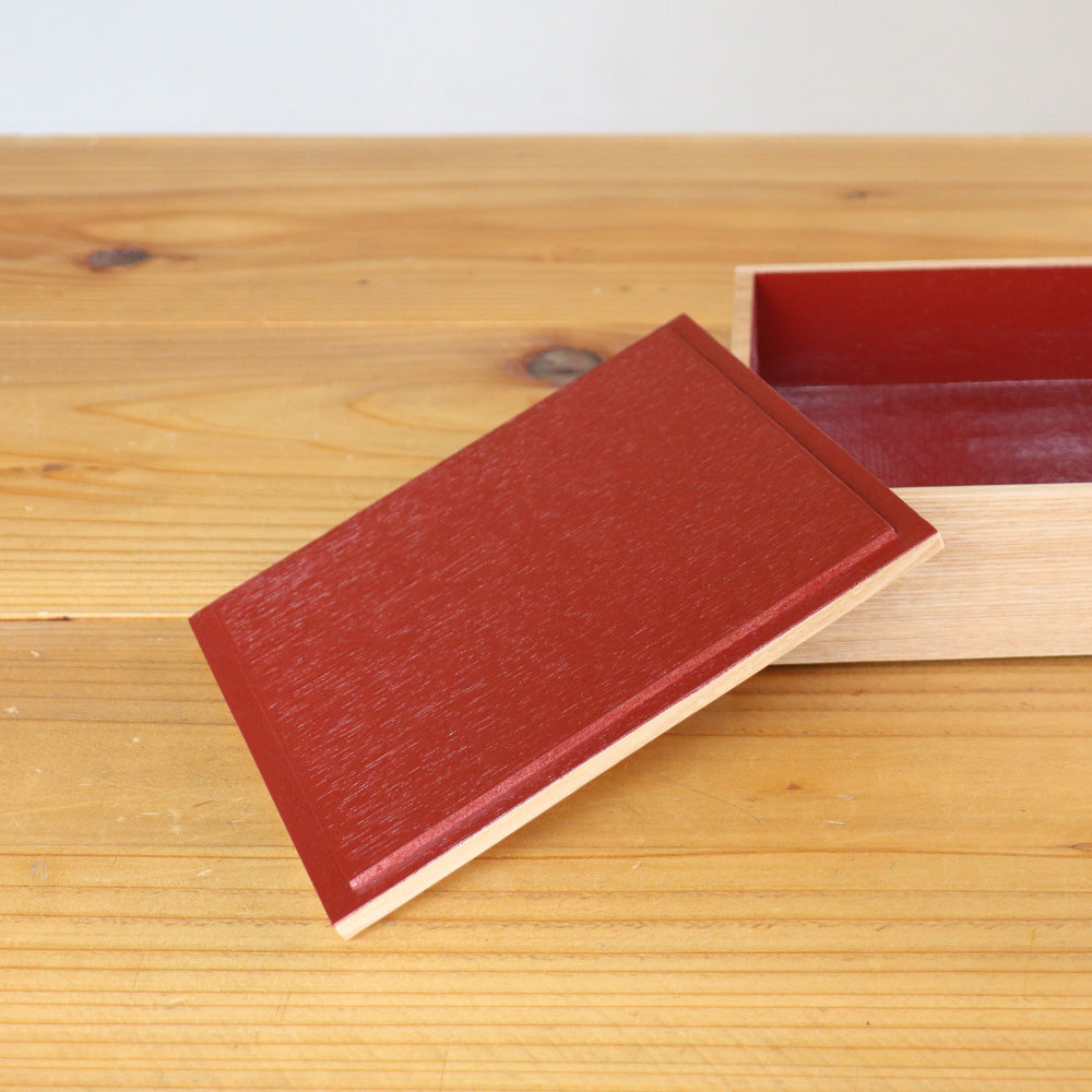 【tnk】松屋漆器店 白木塗 タモ製 6.0寸 二段 お重 重箱 越前漆器 松屋漆器店｜白木塗タモ ナチュラル［6寸］二段重箱 COMFOTA