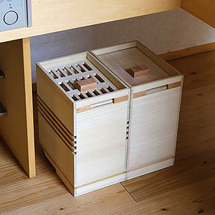 増田桐箱店 野菜箱 ｷｬｽﾀｰ付