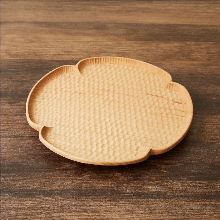 Mokkobo Gen Flower Shaped Bread Plate Sakura Medium