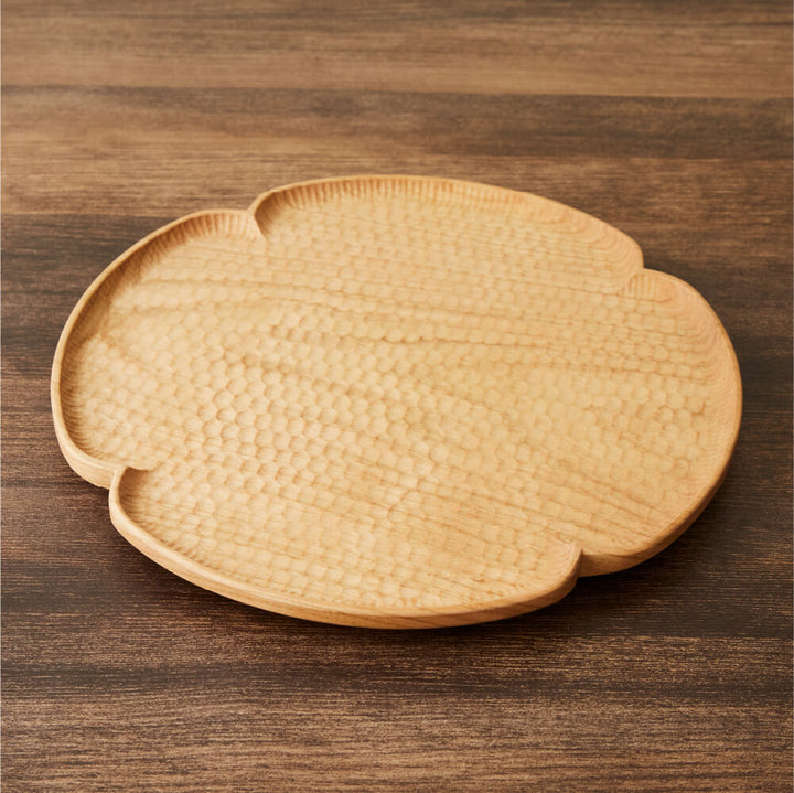 Mokkobo Gen Flower Shaped Bread Plate, Sakura, Large