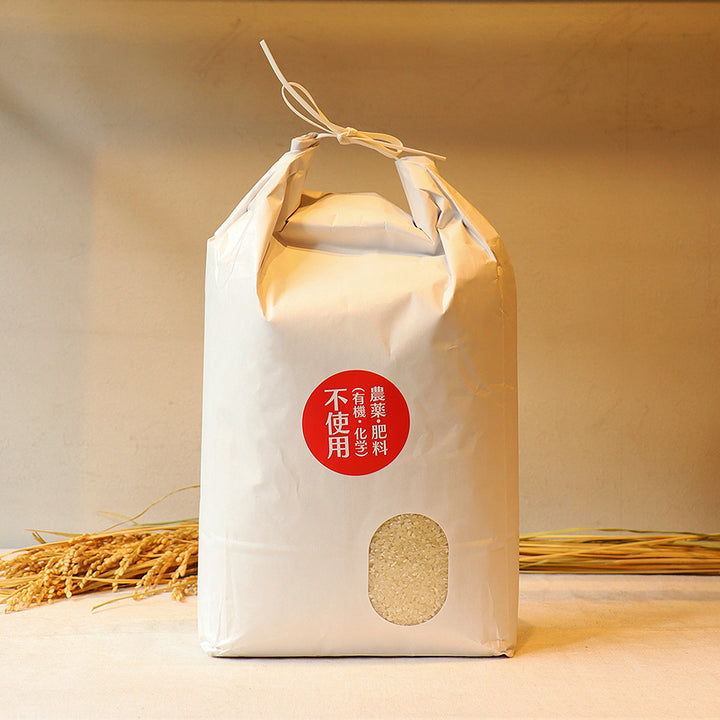 自然農法で育てたコシヒカリ白米（1kg・5kg）
