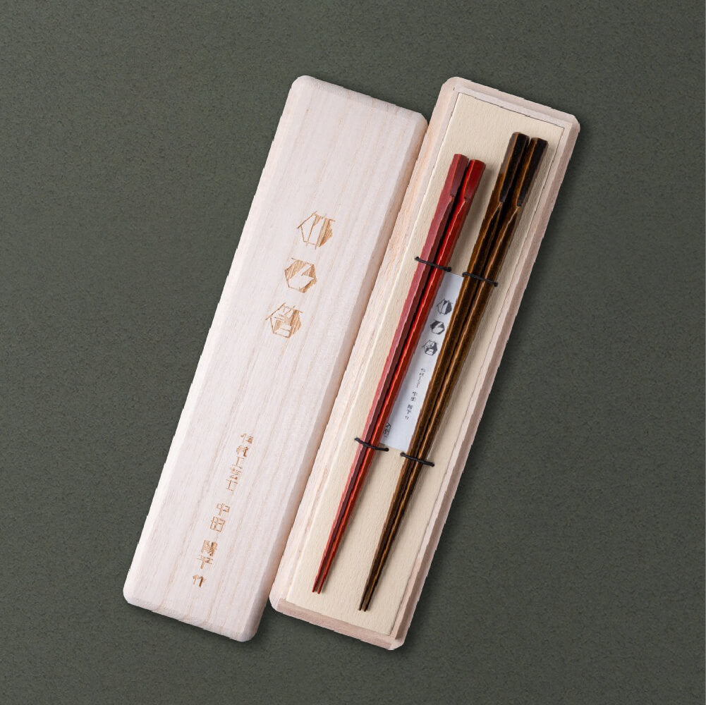 六角竹乃箸 夫婦箸セット