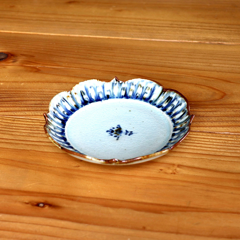 陶房 遊 5.5寸輪花リム皿｜のレン神楽坂【公式通販】発酵、暮らしの