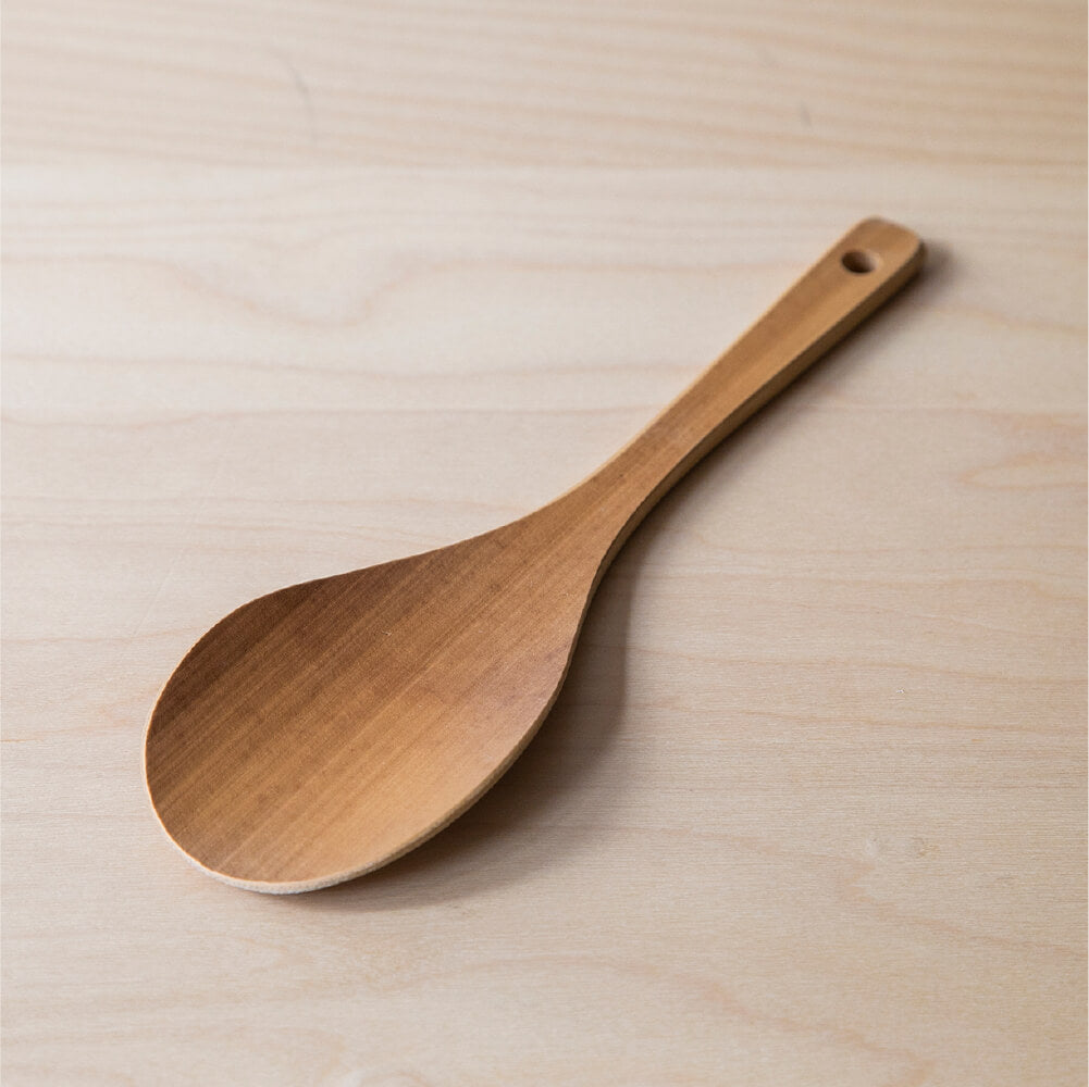 Scooping bamboo spatula (small) 25cm