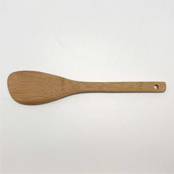 Soot bamboo cooking spatula (unpainted) 30 cm