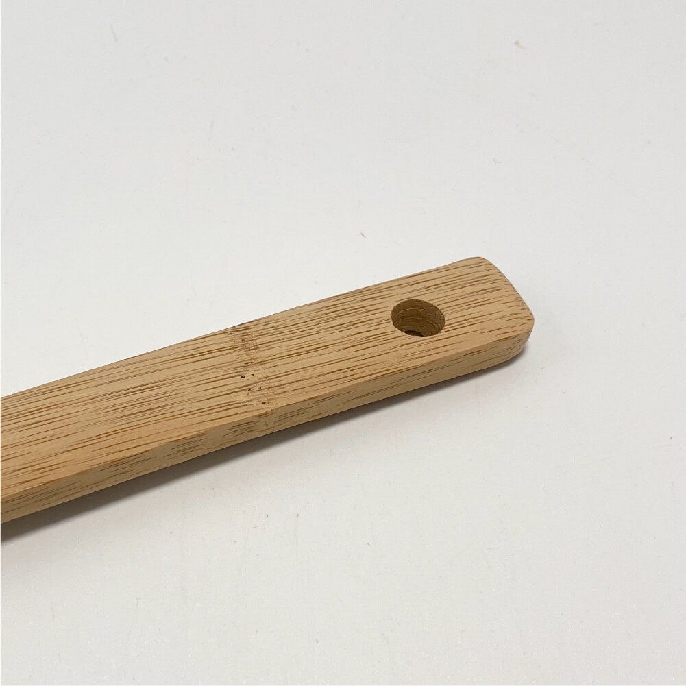 Soot bamboo cooking spatula (unpainted) 30 cm