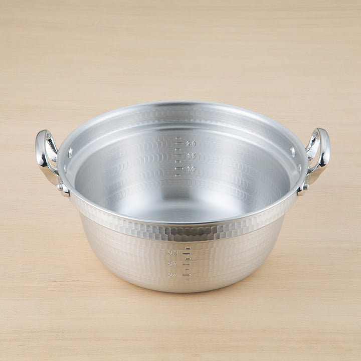 Nakao Aluminum Hammered Cooking Pot 24cm