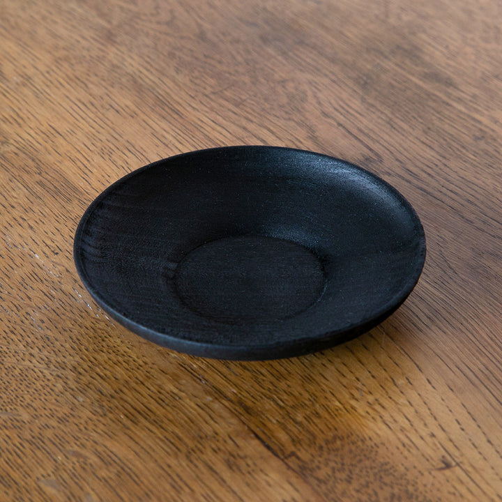 南景製陶 茶托 黒