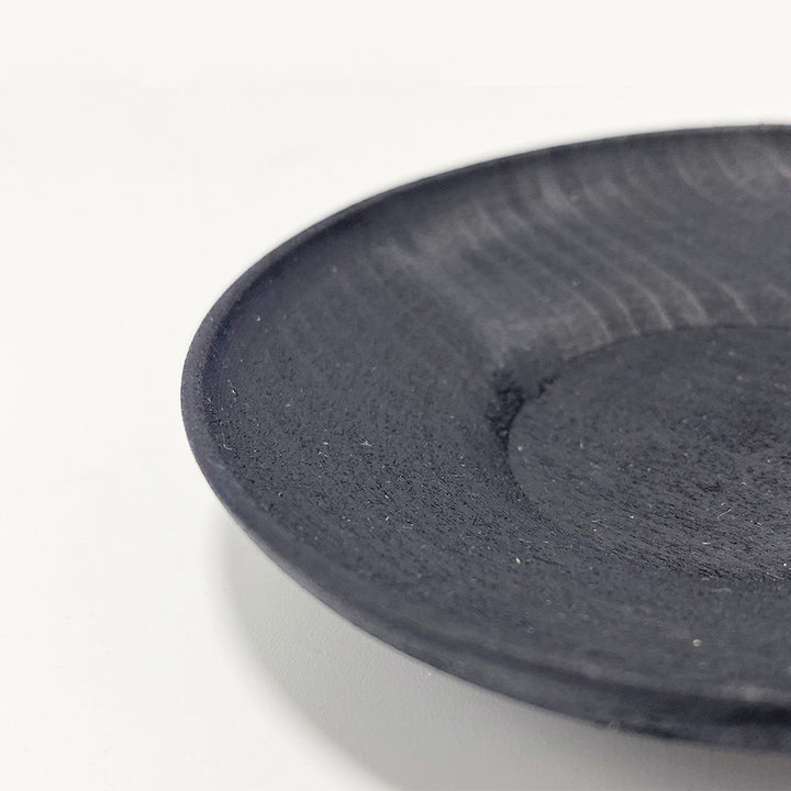 南景製陶 茶托 黒