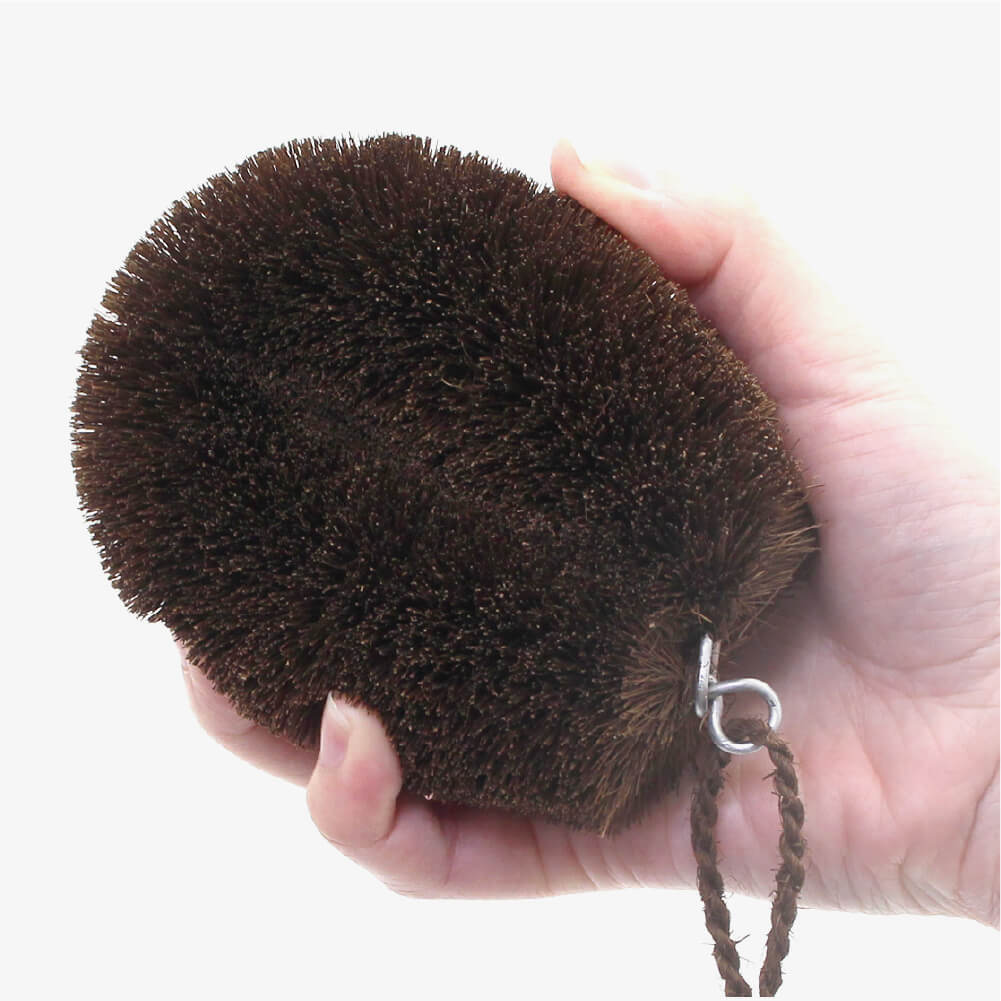 Natural palm scrubber normal