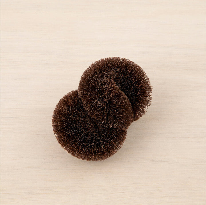 Natural Palm Scrub Brush S