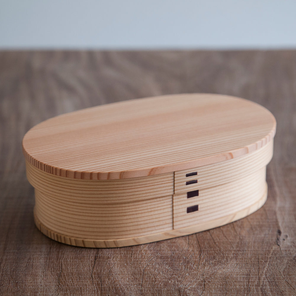 Odate Kougeisha Magewappa Oval Bento Box (Medium)