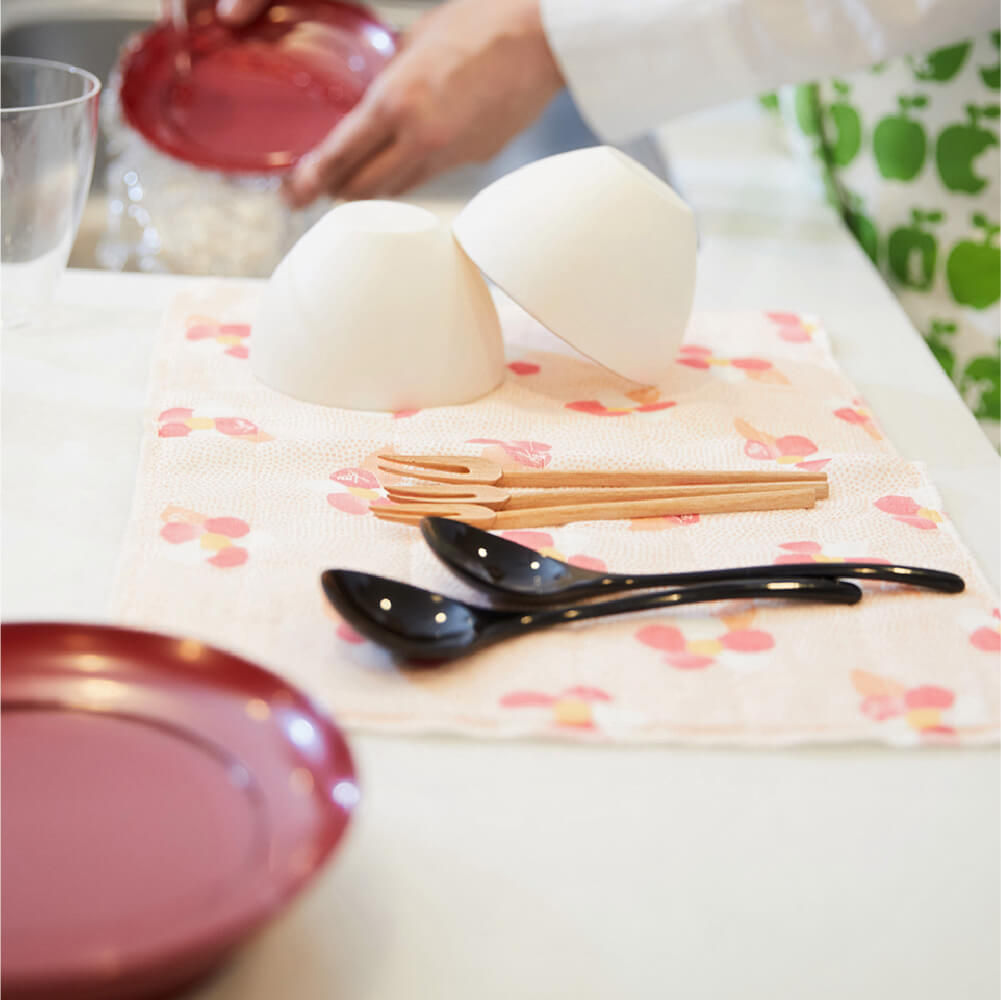 白雪友禅ふきん ジャックと豆の木 3種