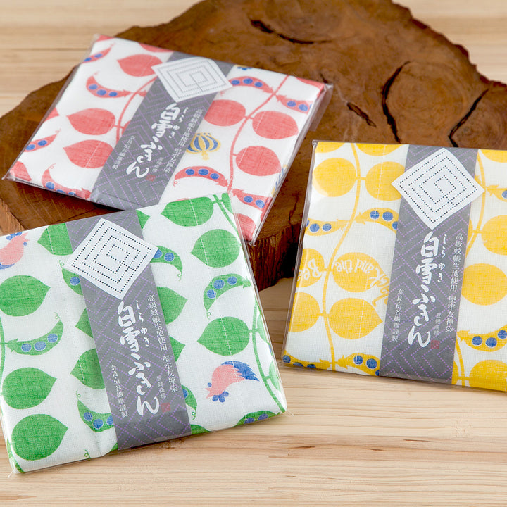 白雪友禅ふきん ジャックと豆の木 3種