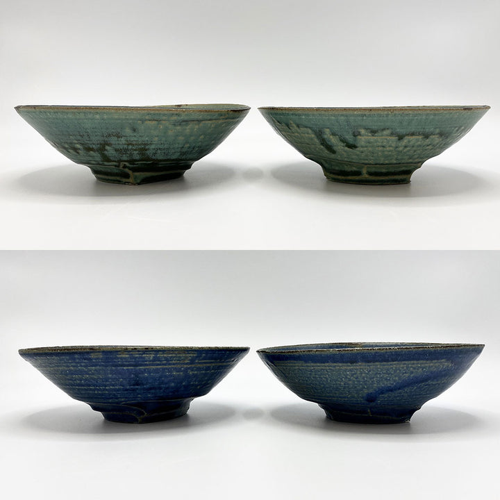 2 types of 6.5 inch shallow bowl