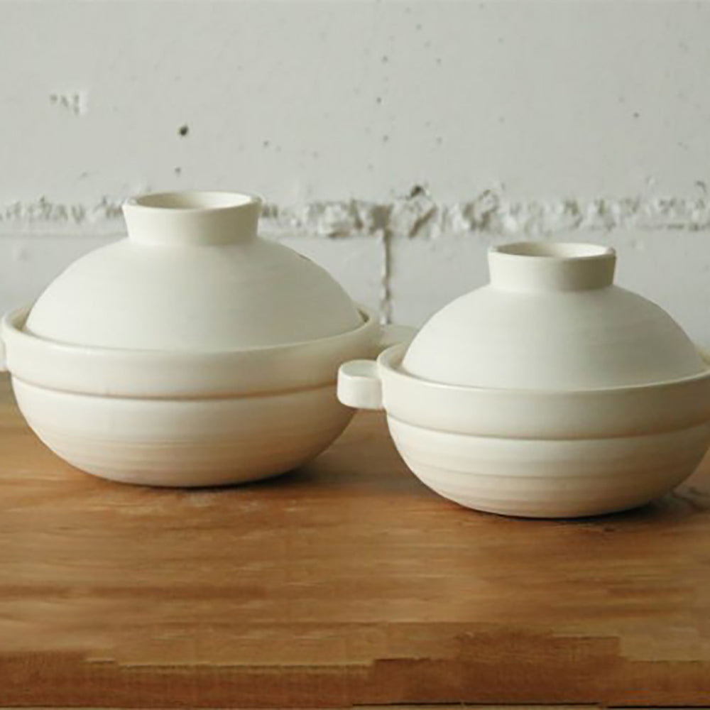 Kamoka Douguten Hokkori Earthen Pot Regular 2 types